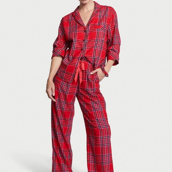 Victoria Secret Flannel Pj set size XXL NWT - Picture 5 of 13